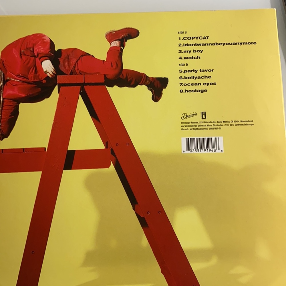 Billie Eilish Vinyl Record